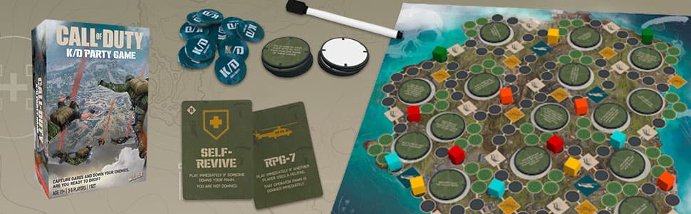 Wilder's Call of Duty: K/D Party Game. Photo via Amazon.