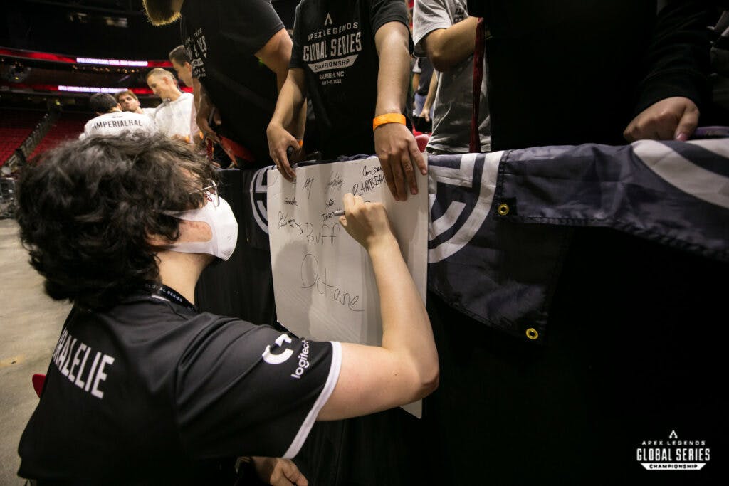 TSM fans were incredibly supportive of Albralelie (Photo EA/Joe Brady)