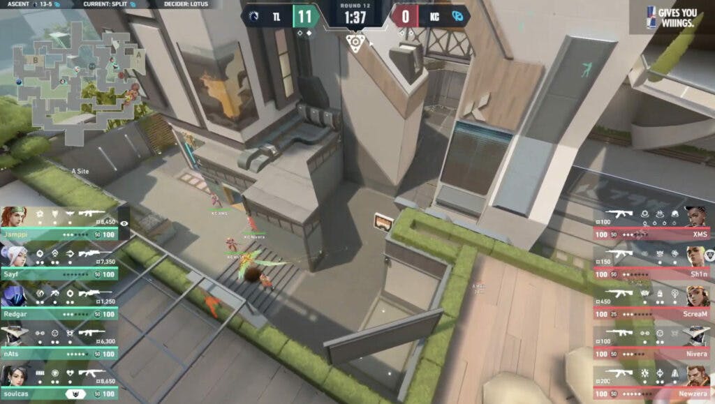 TL delete KC to head to matchpoint at round 13