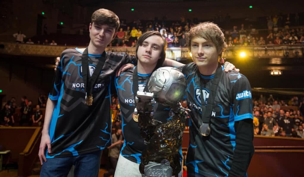 Northern Gaming's victory at RLCS Season 3 World Championship (Image from Liquipedia RL)