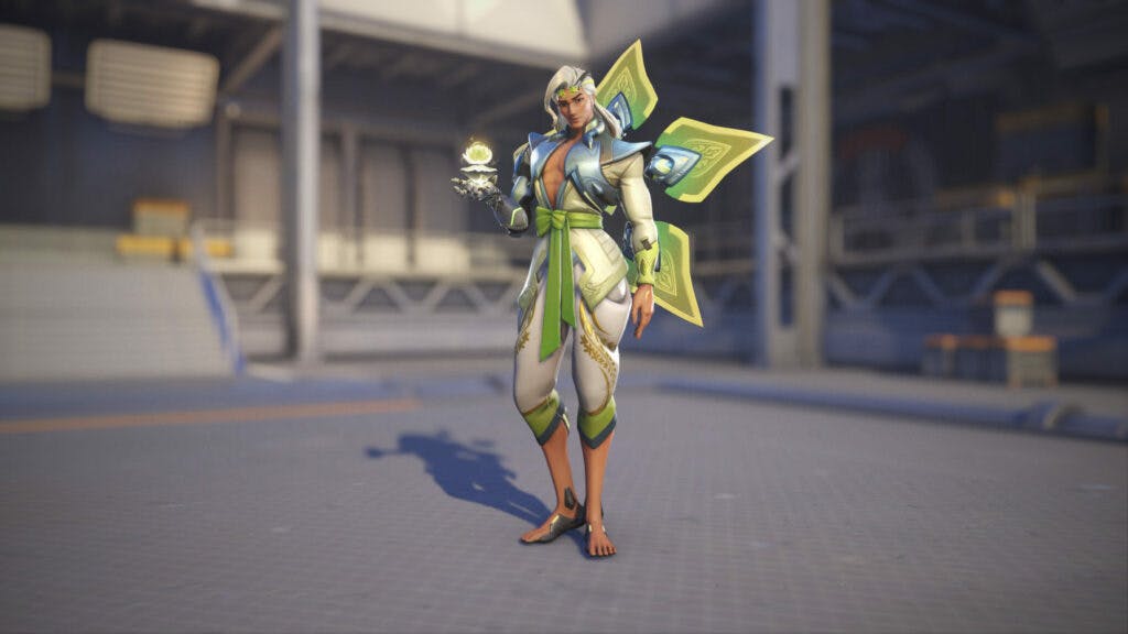The Cassia Lifeweaver skin in Overwatch 2 (Image via Blizzard Entertainment)