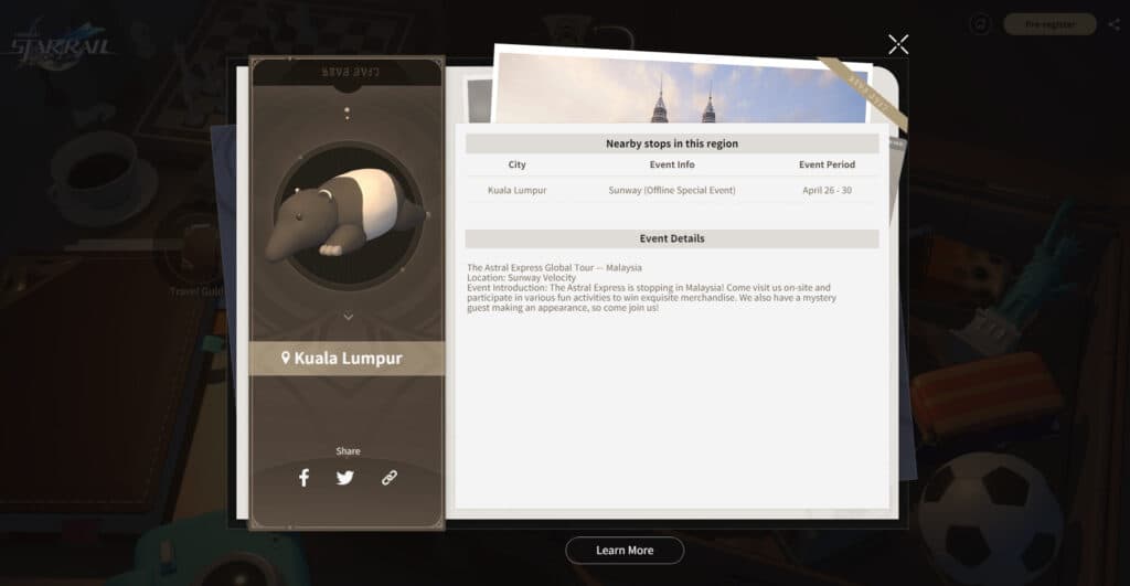 A breakdown of what one of the event son the Astral Express Global Tour will be like.