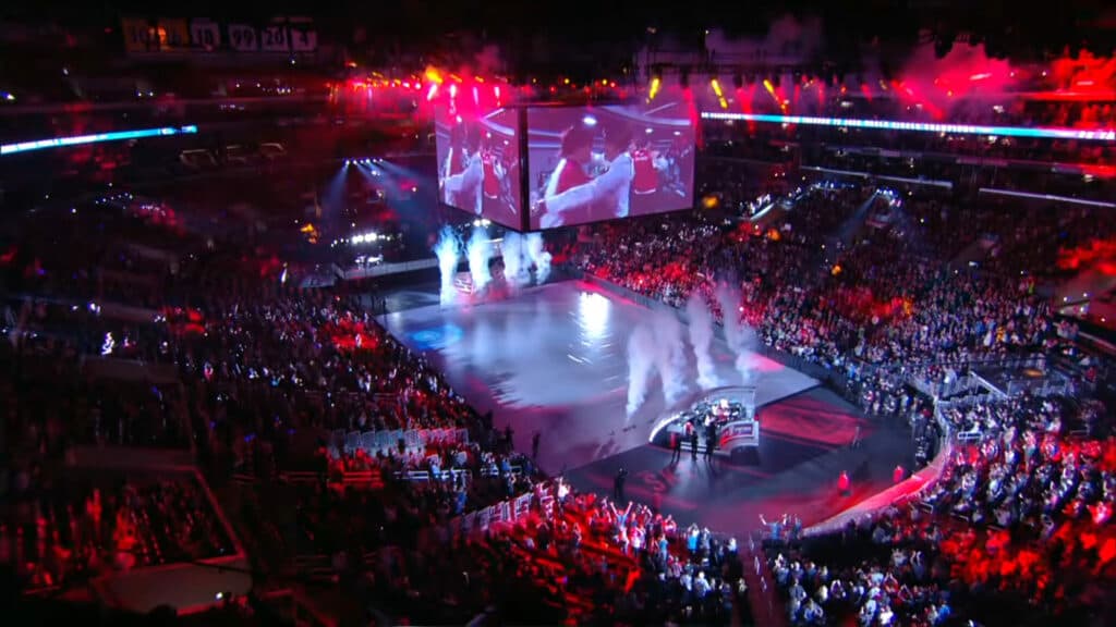 League of Legends World Championship 2016 stage (Image via Riot Games)