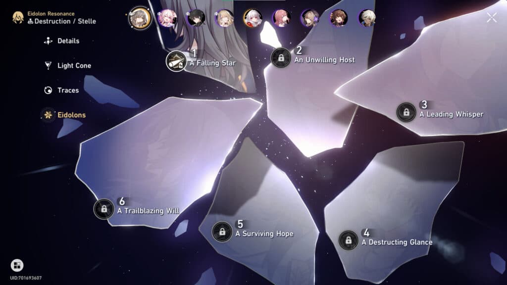 Eidolons are ways for players to upgrade characters when they acquire a duplicate entity.