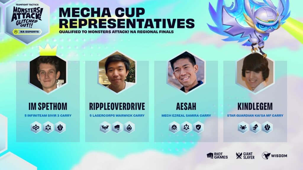 Mecha Cup representatives at NA Regional Finals (Image via Riot Games)