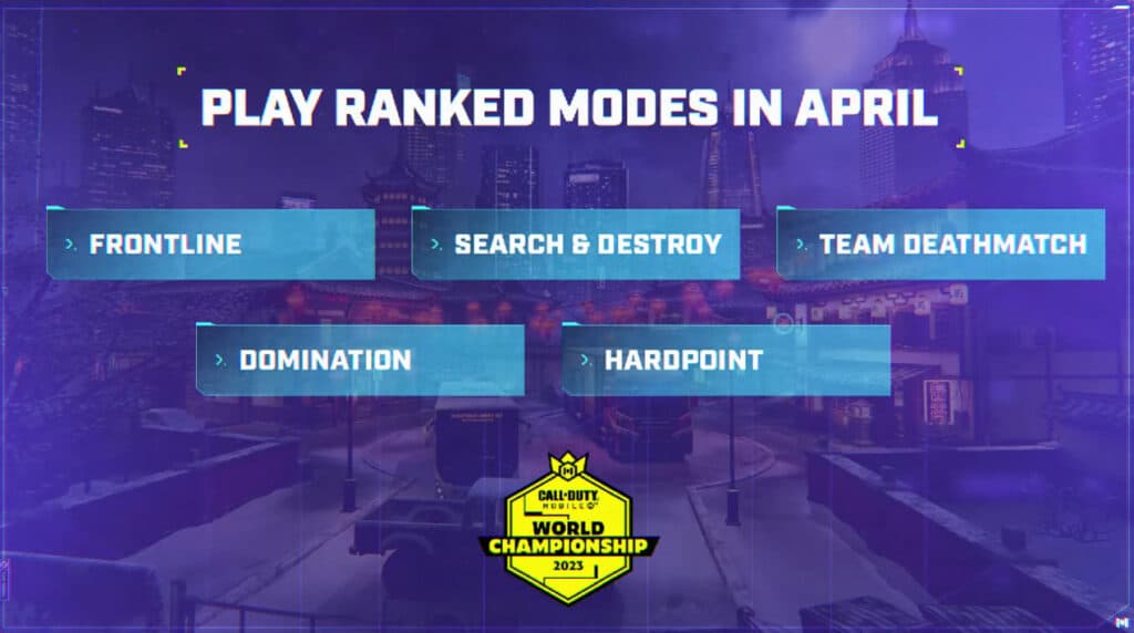 Stage 1 to begin in April (Source: Activision and ESL)