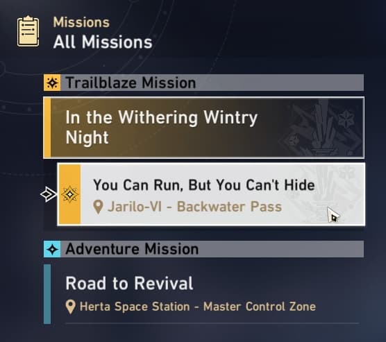 Trailblaze missions are the best way to increase your Trailblazer level!