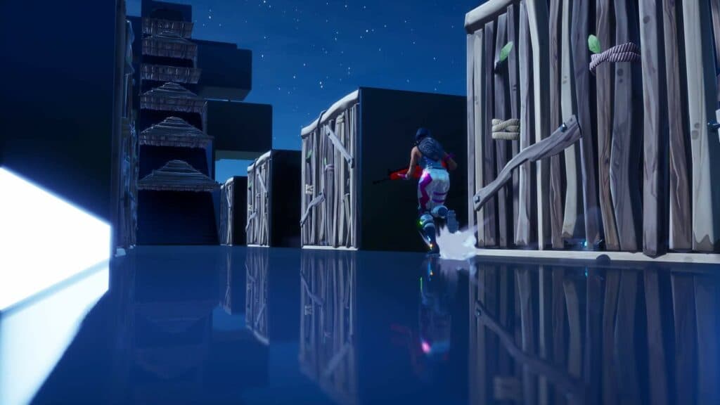 100 Bots Practice Fortnite (Image via Dropnite)