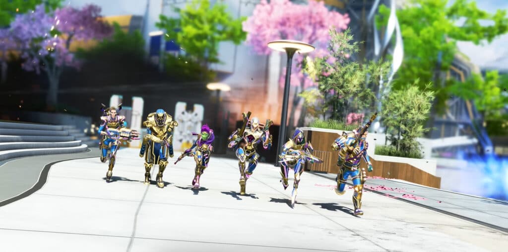 Some of the new Threat Level event gun skins (Image via Respawn Entertainment)