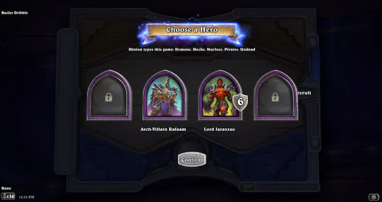 Hero selection screen for non-Season Pass holders - Image via Esports.gg