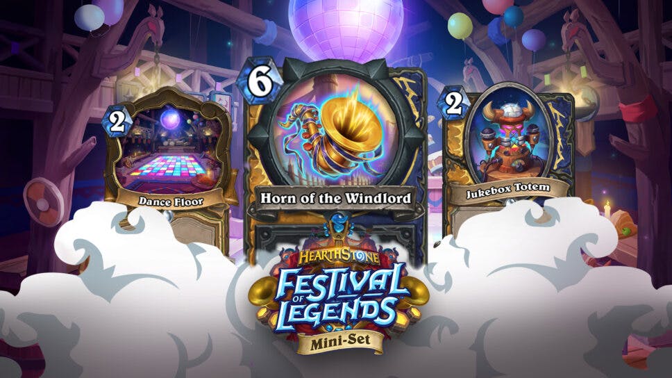Exclusive Hearthstone card reveal for Festival of Legends Mini-Set: Audiopocalypse Paladin set cover image