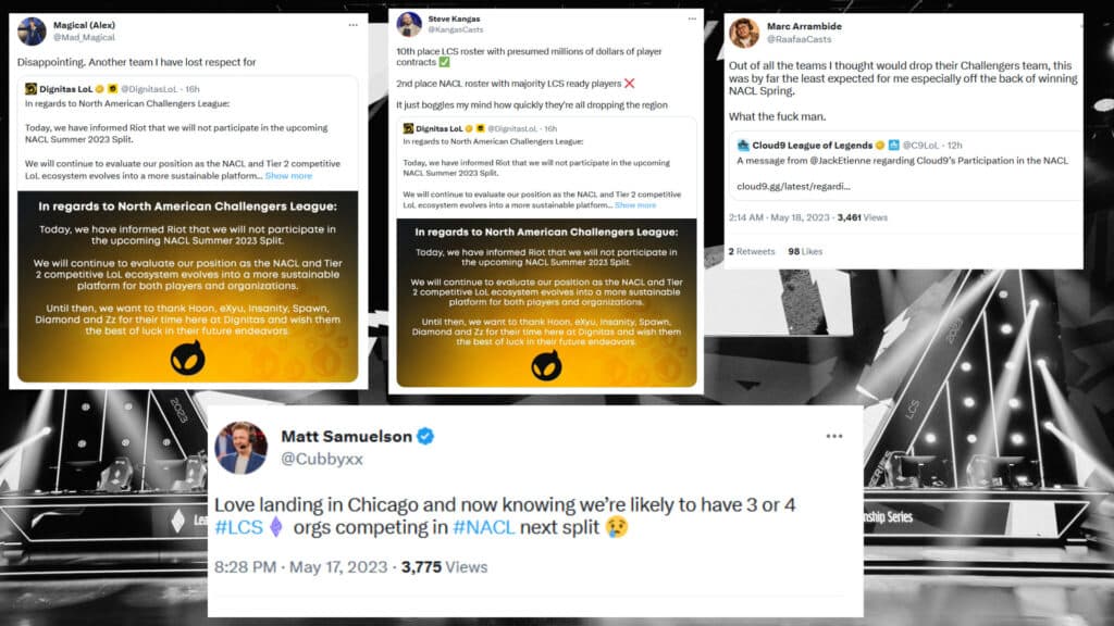 NACL casters share their thoughts on LCS organizations leaving the NACL.