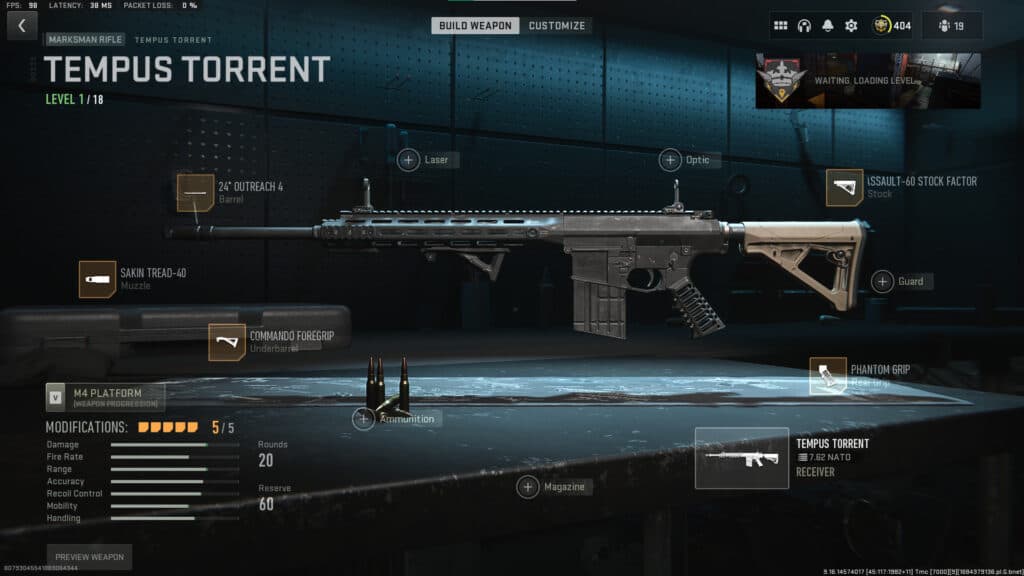 Best loadout to use on the Tempus Torrent in Warzone 2