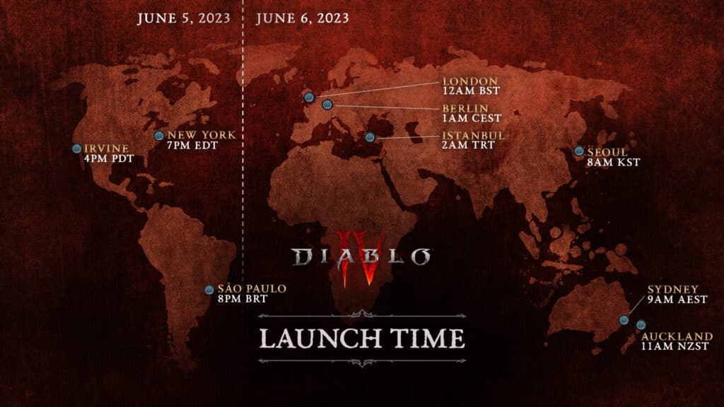 Diablo 4 release date (Image via Blizzard Entertainment)