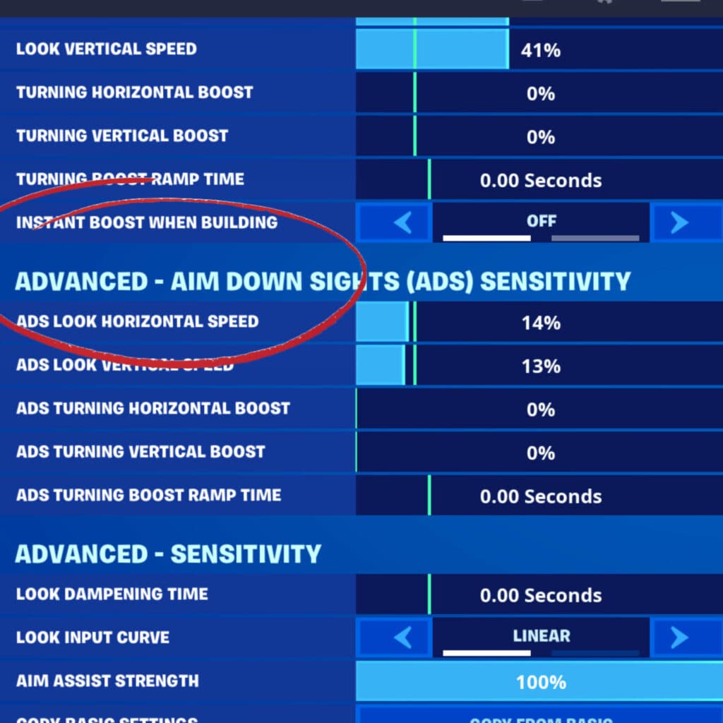 FORTNITE on XCLOUD, SETTINGS and SENSITIVITY TIPS