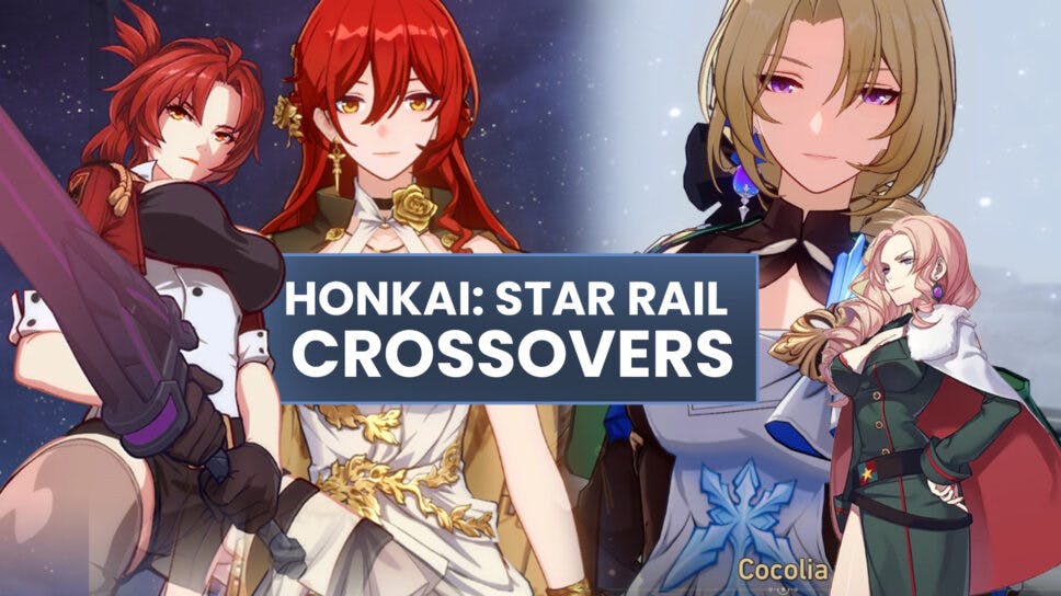 All Honkai Star Rail crossover characters from the Honkai series cover image