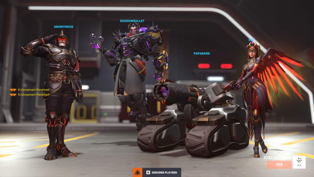 Defend the point successfully as the Infinite Empire to win in Starwatch Galactic Rescue (Image via Blizzard Entertainment)