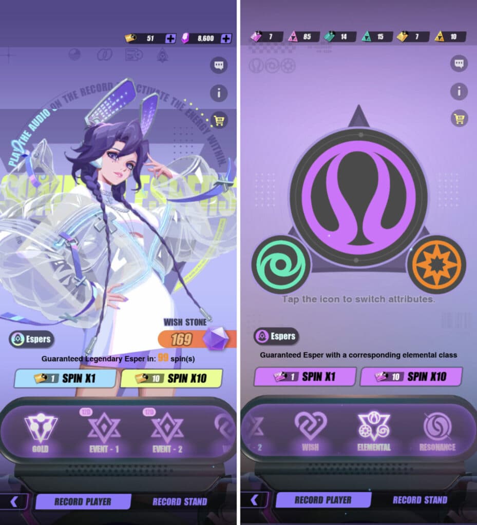 Fifty spins of any record type counts in this event (Image via Lilith Games)