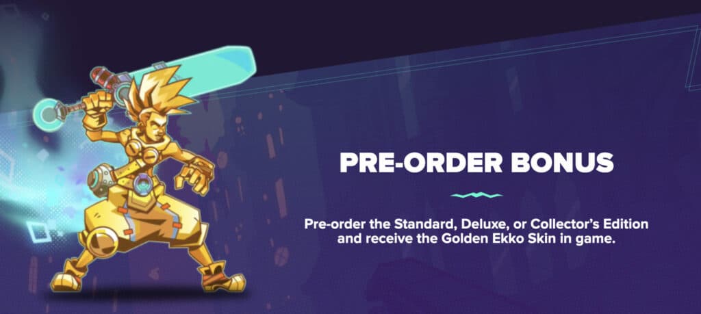 Pre-order bonus skin for Convergence - image via Convergence Game official site