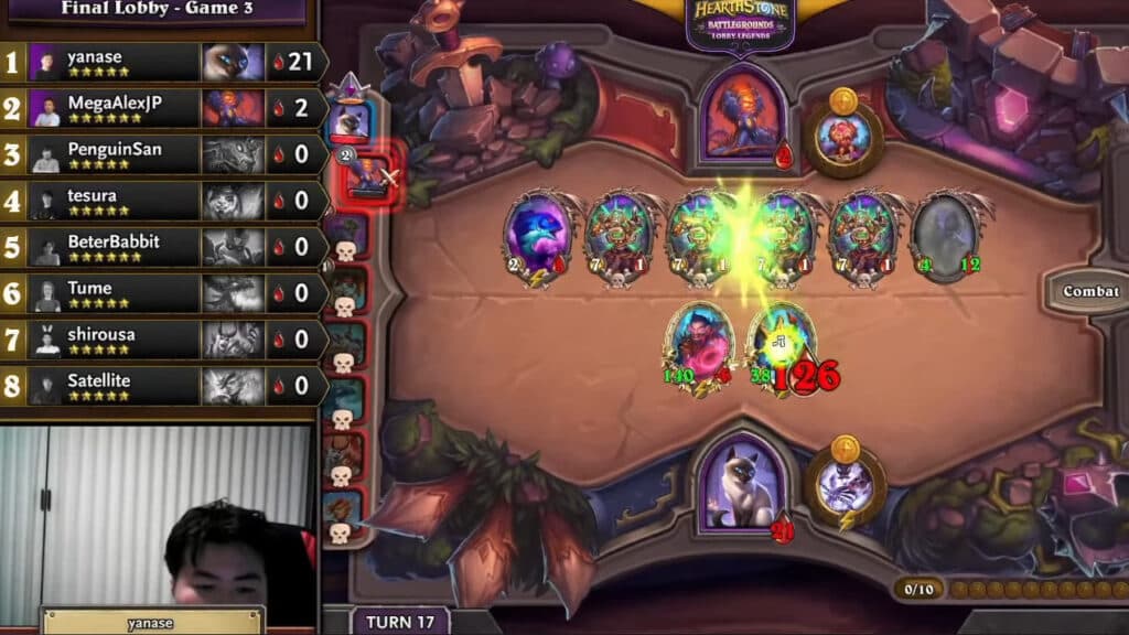 MegaAlexJP's Mechs and Deathrattle shenanigans (Image via Blizzard Entertainment)