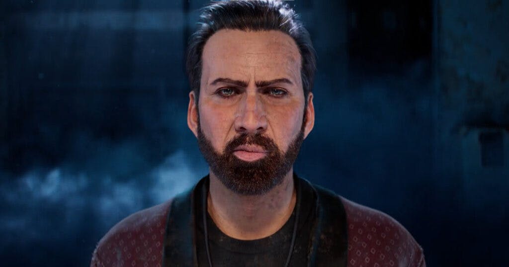 Nicolas Cage in the Dead by Daylight teaser (via Behaviour Entertainment)