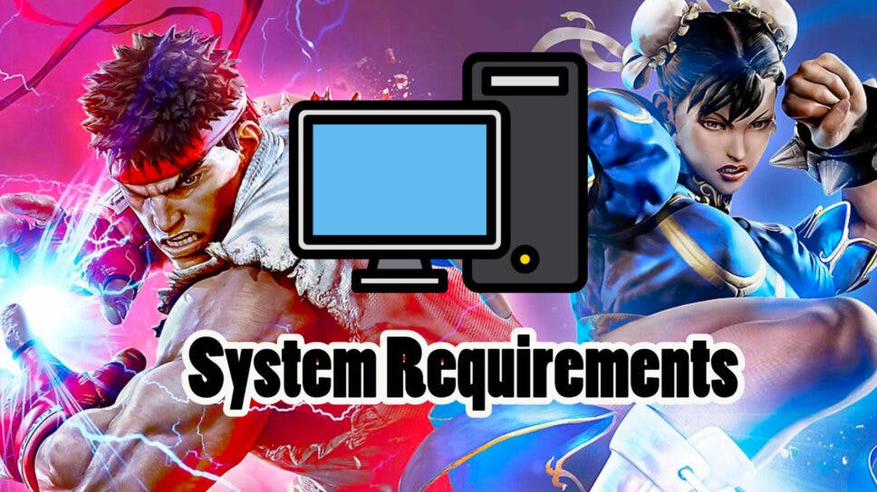 Street Fighter 6 system requirements for PC cover image