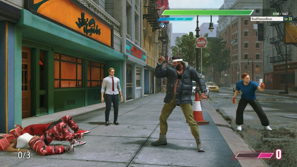 Random punks drop Zeny in Street Fighter 6 World Tour (Image via esport.gg)