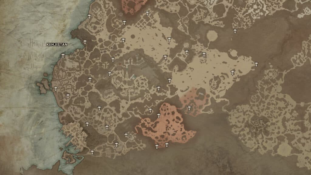 Altars of Lilith in Kehjistan (Image via D4Builds.gg)