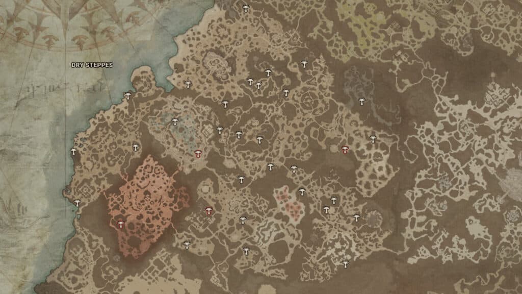 Altars of Lilith in the Dry Steppes (Image via D4Builds.gg)