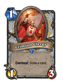 Crimson Clergy<br>Now <strong>banned</strong> in Wild.