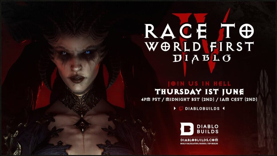 Diablo 4 Race to World First Level 100 event will kick off new game with a bang cover image