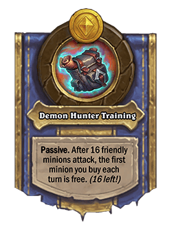 Aranna Starseeker's new Hero Power (Image via Blizzard Entertainment)