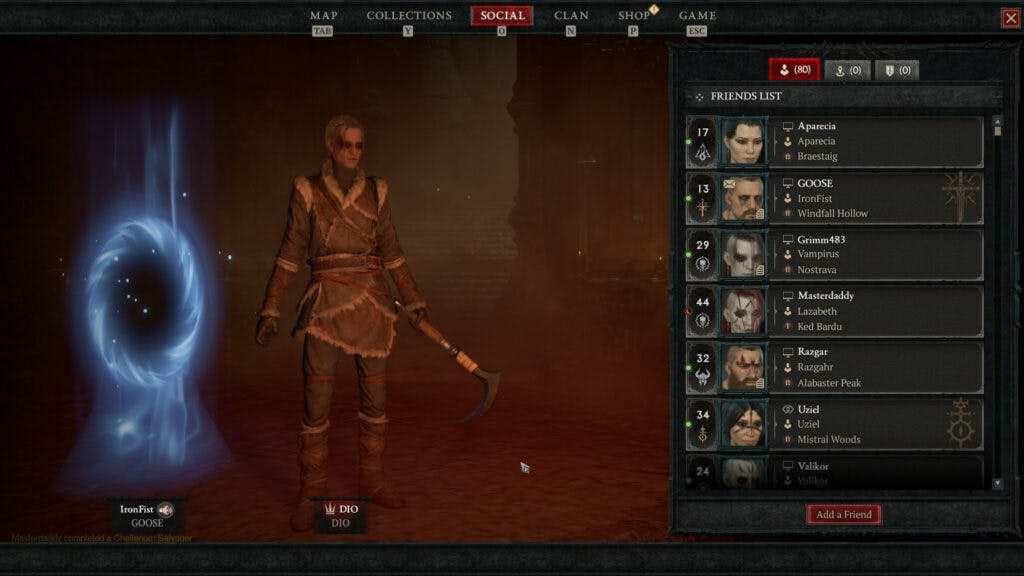 How to join a party in Diablo 4 (Image via Blizzard Entertainment)