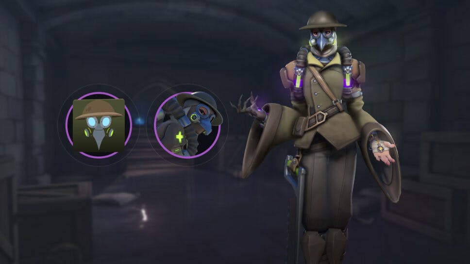 How to unlock the Plague Doctor Moira skin in Overwatch 2 cover image