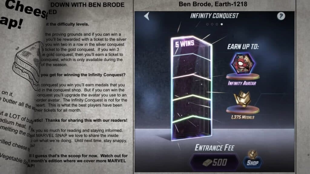 Marvel Snap Conquest Mode Presentation