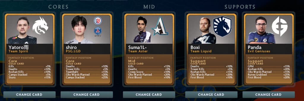 Bali Major Fantasy Picks (June 29)