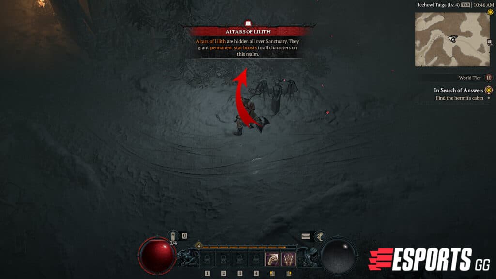 The Altars of Lilith are a great way to earn some extra XP