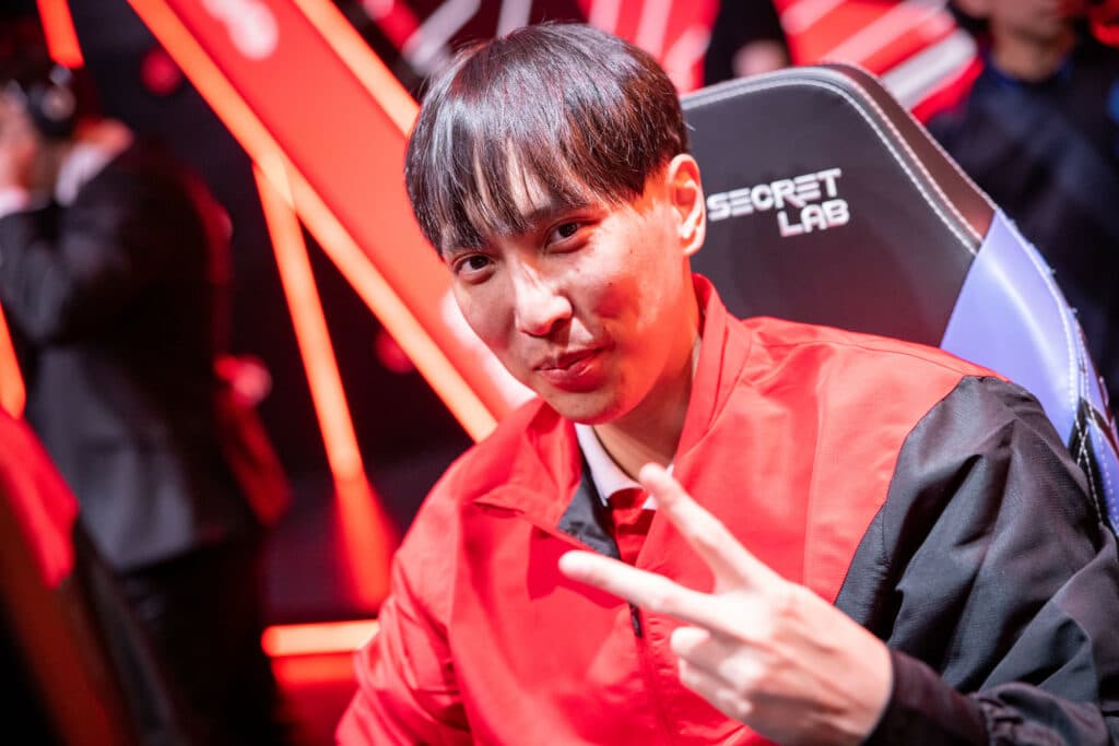 Week two of the 2023 LCS Spring Split on February 2, 2023 at Riot Games Arena. (Photo by Colin Young-Wolff/Riot Games)