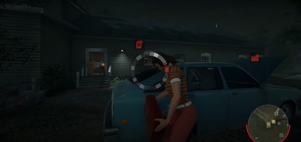 A method of escaping Jason (Image via Gun Interactive)