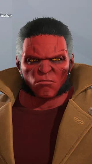 Hellboy Character Recipe (Created by <a href="https://www.reddit.com/user/RightLeftStart/">u/RightLeftStart</a>)