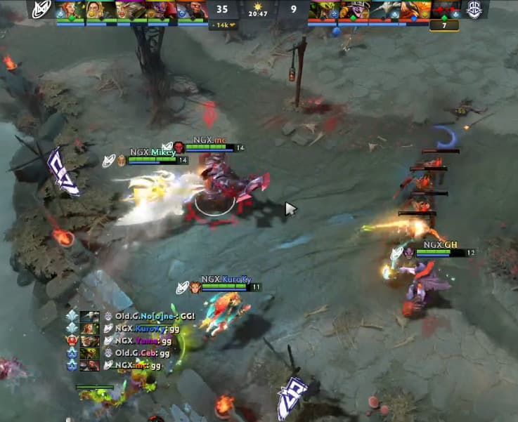 Old G taps out of game one in 20 minutes after playing 4 vs 5.