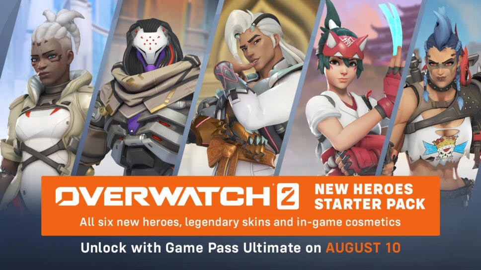 Overwatch 2 Heroes coming to Xbox Game Pass Ultimate Perks cover image