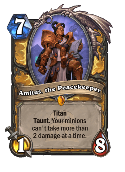 Amitus, the Peacekeeper (Image via Blizzard Entertainment)