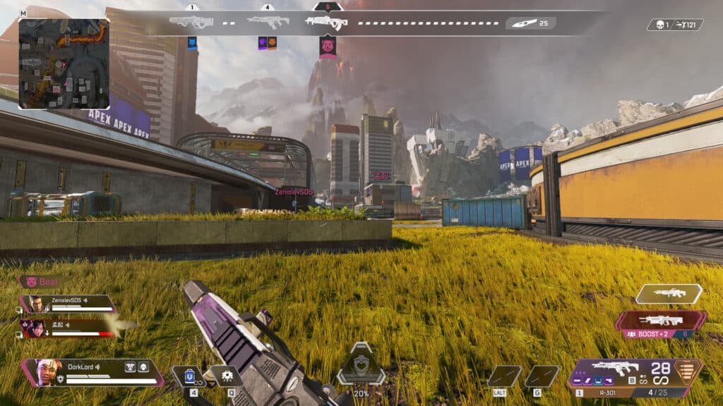 The weapon tree in Gun Run begins with Assault Rifles and climbs all the way through every weapon type in the game until Level 25.