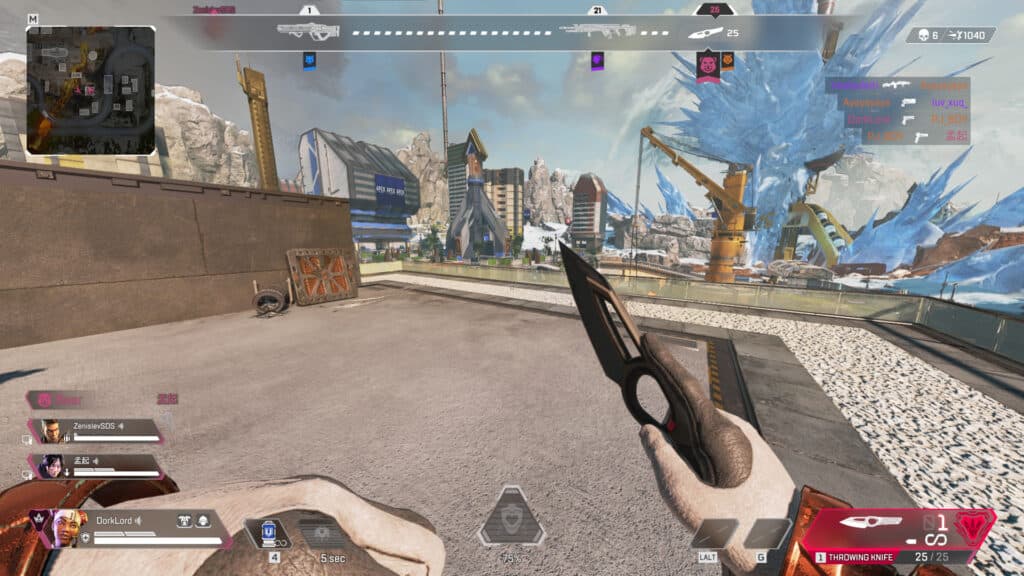 The Throwing Knife is a deadly weapon but can be tricky to land a hit with