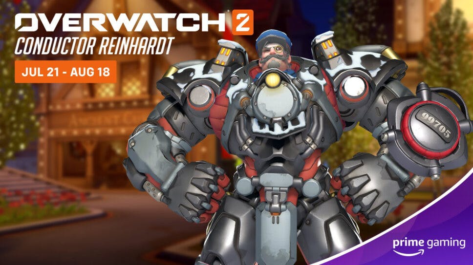 Overwatch 2 players get free legendary Conductor Reinhardt skin! cover image