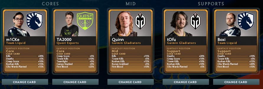 Bali Major Fantasy Picks (July 8)