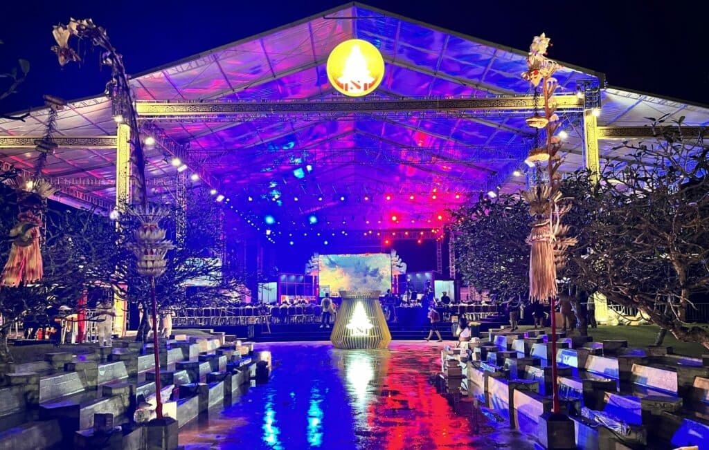 The Bali Major Champa Garden venue at Ayana Estate (Image by esports.gg)