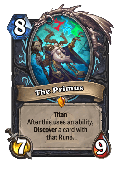 The Primus (Image via Blizzard Entertainment)