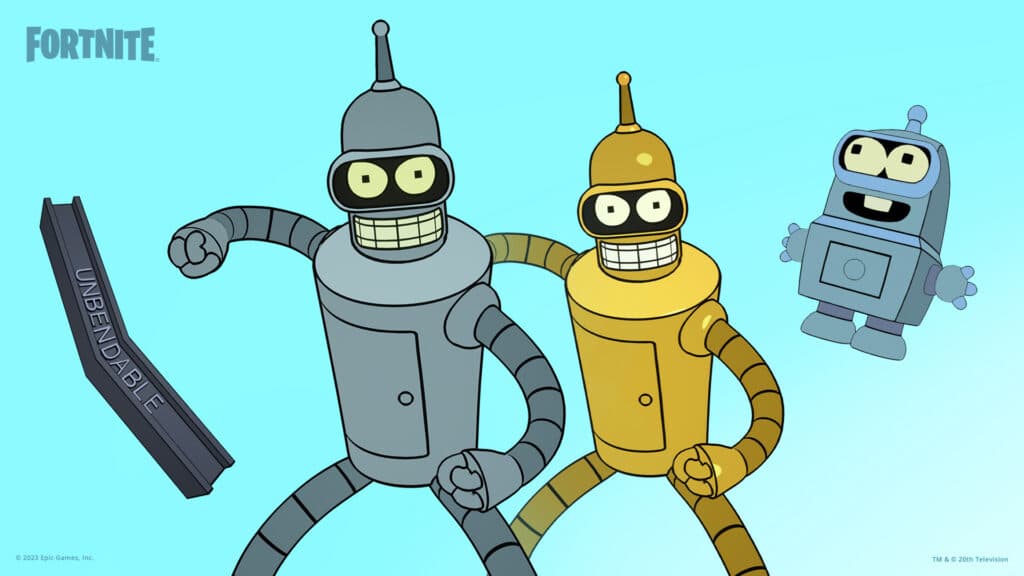 Futurama x Fortnite (Image via Epic Games)